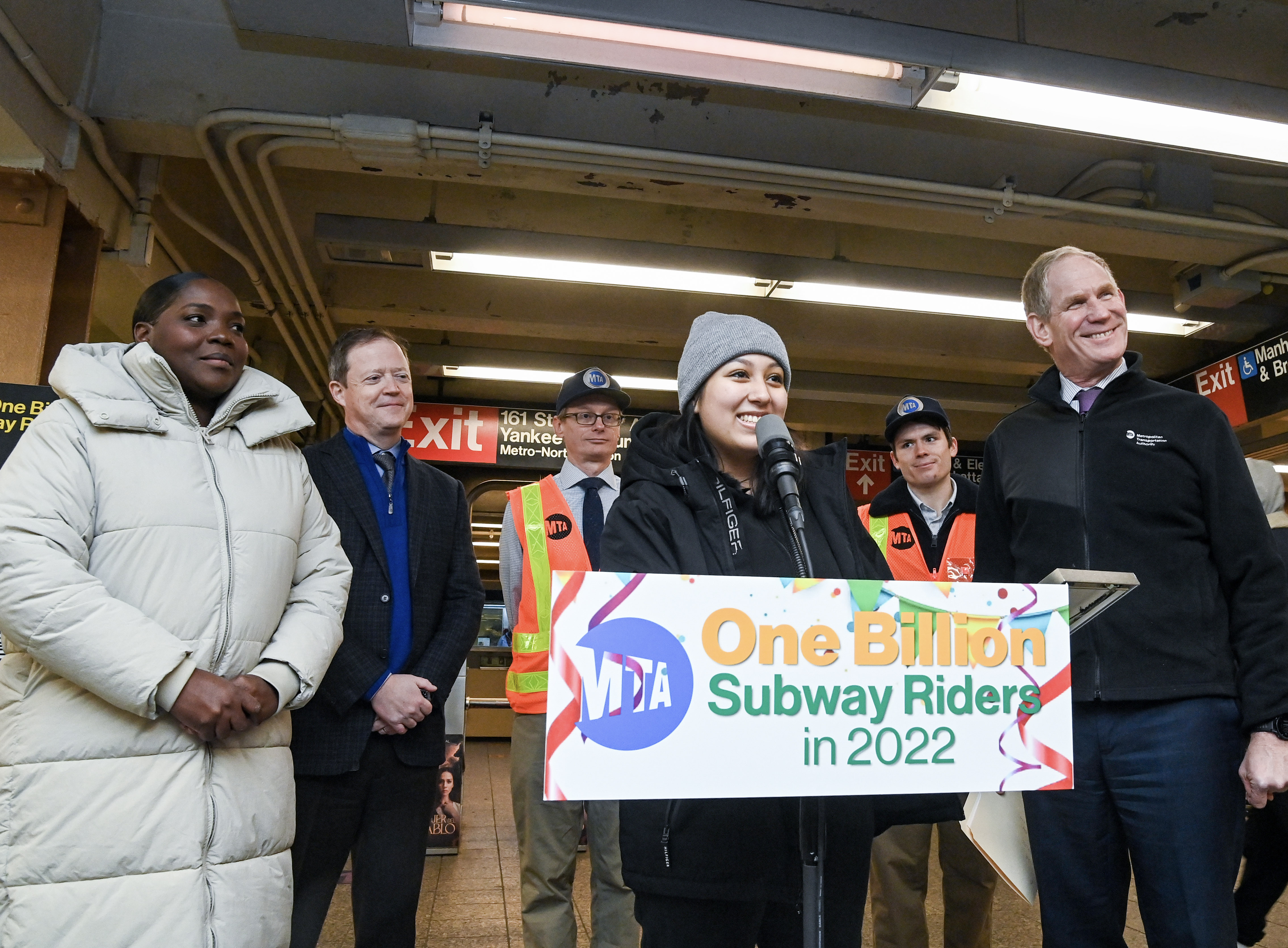 ICYMI: Governor Hochul Announces One Billionth New York City Subway Rider of 2022