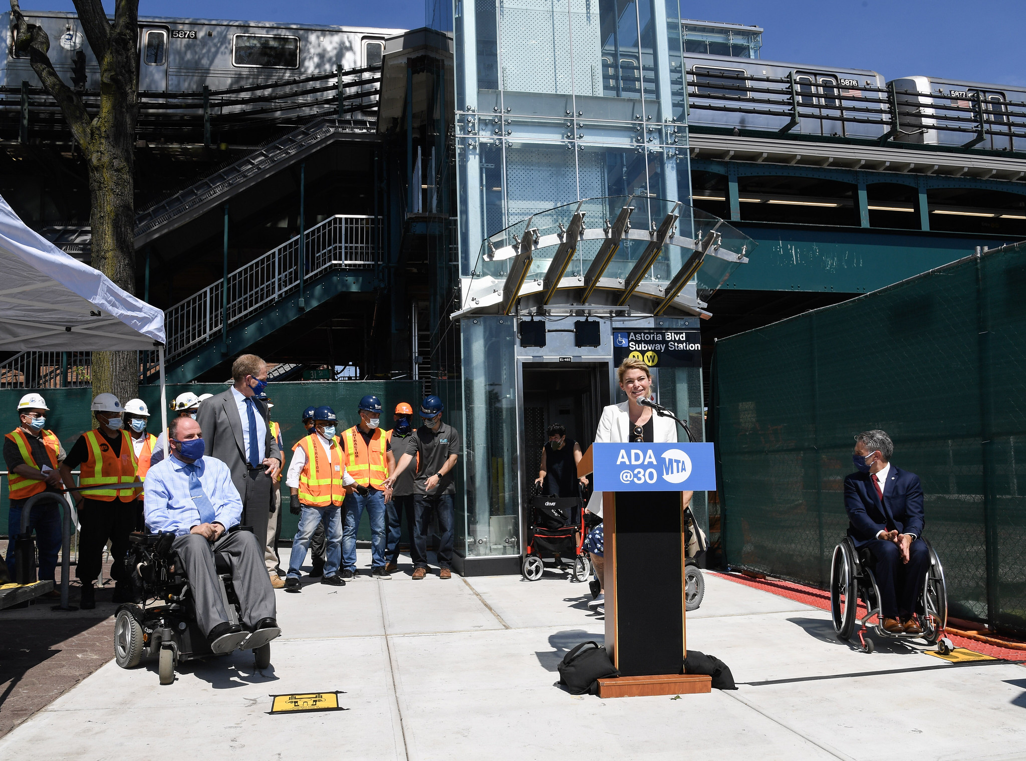 MTA Announces Completion of Four ADA-Accessible Stations Coinciding with 30th Anniversary of the Americans with Disabilities Act