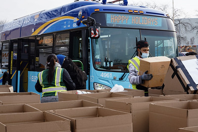 MTA Delivers 3,947 Pounds of Employee Food Donations Throughout Service Region