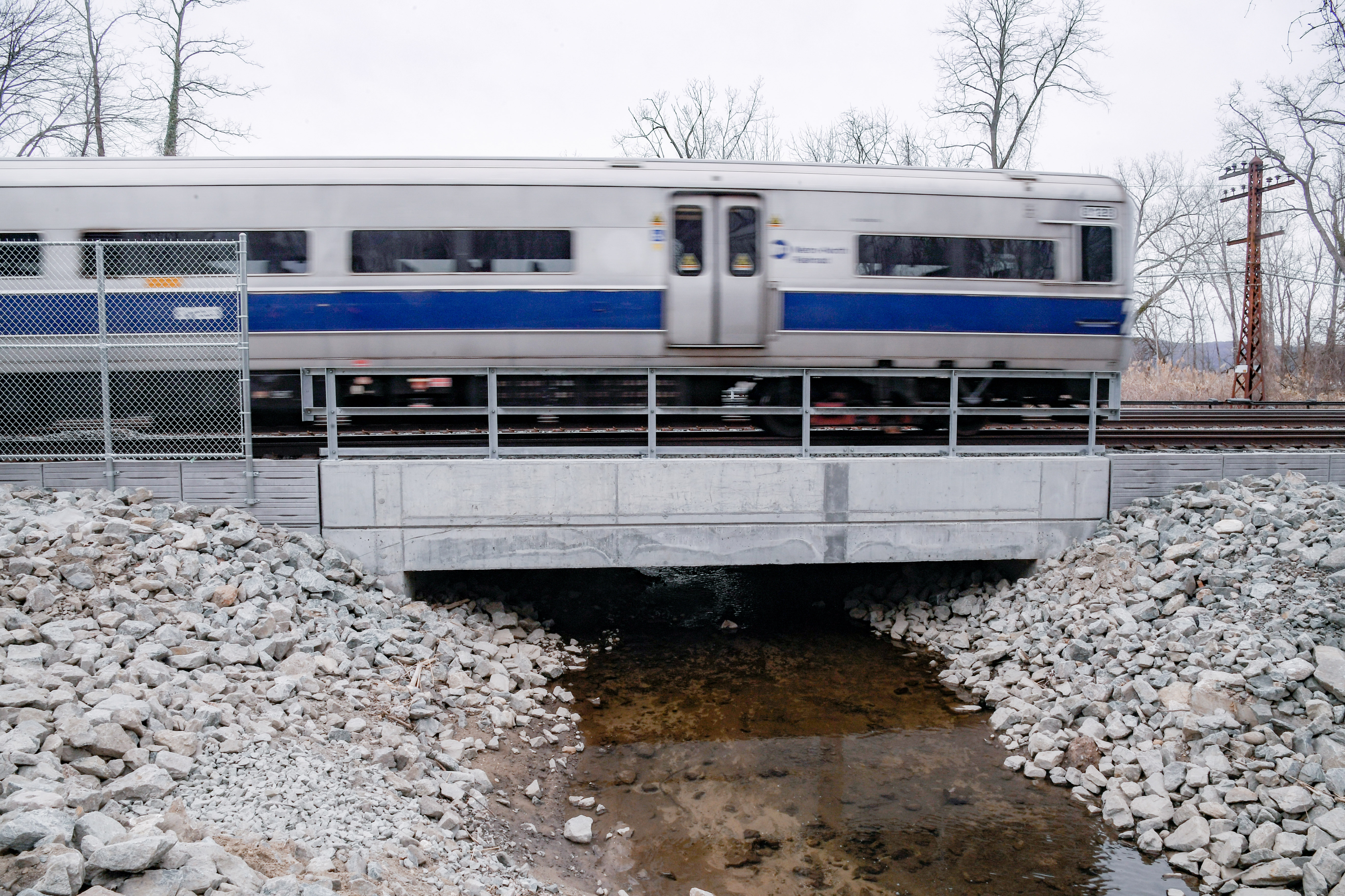Metro-North to Improve Hudson Line Service Through Dobbs Ferry Following Completion of Work to Rebuild Culvert and Tracks Washed Out by Tropical Storm Ida 