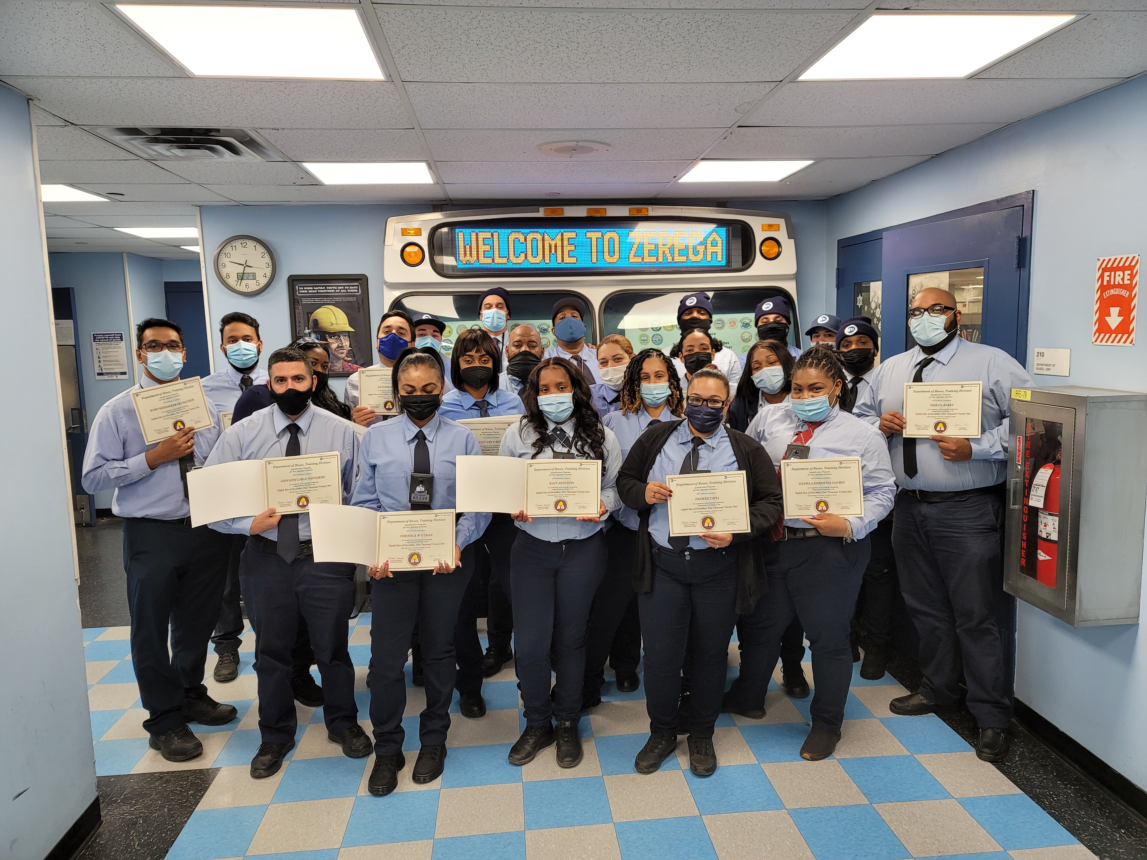 New Bus Operators Graduate and Ready to Hit the Road