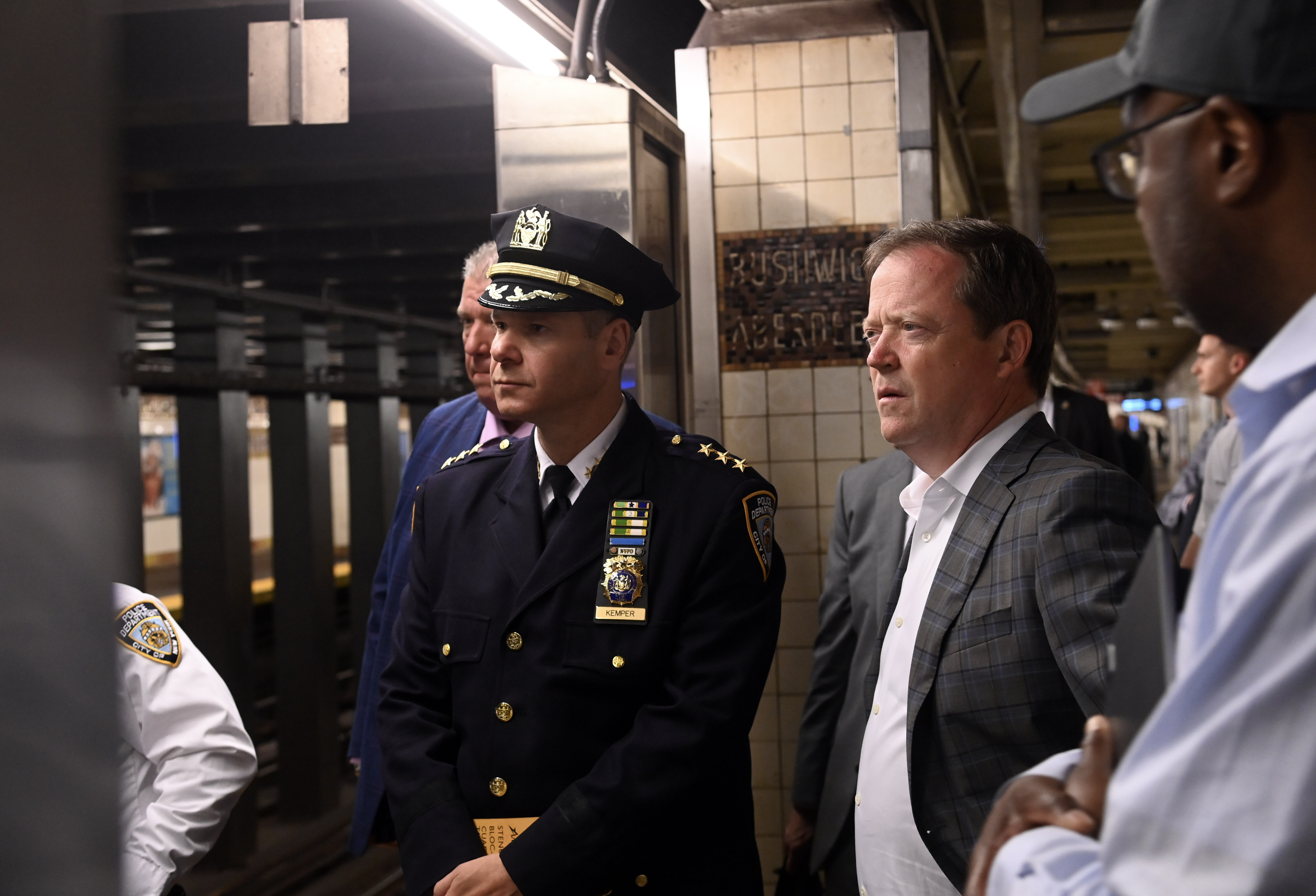 TRANSCRIPT: NYC Transit President Richard Davey Visits Scene of Fatal Fall from Subway Train Involving Two Teenagers at Bushwick Av-Aberdeen St L Station 