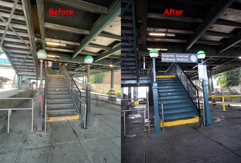 PHOTOS: MTA Completes Re-NEW-vation at Atlantic Av L Station