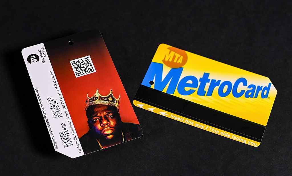 Image of Biggie Smalls MetroCard