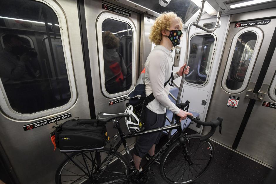 Taking your bike on MTA subways, buses, and trains