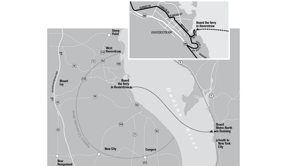Haverstraw – Ossining Ferry Maps